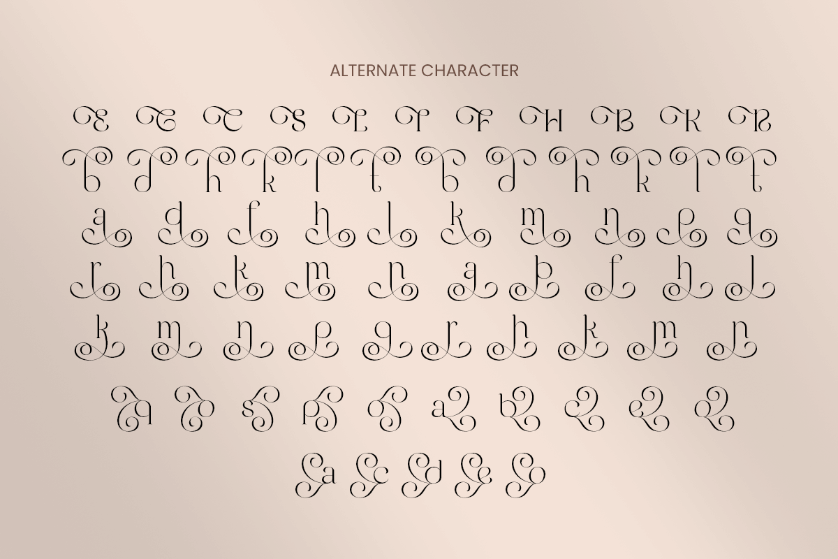 Elarose- Luxury Cinematic Serif Font, a Serif Font by Sensatype (Photo 8 of 13)