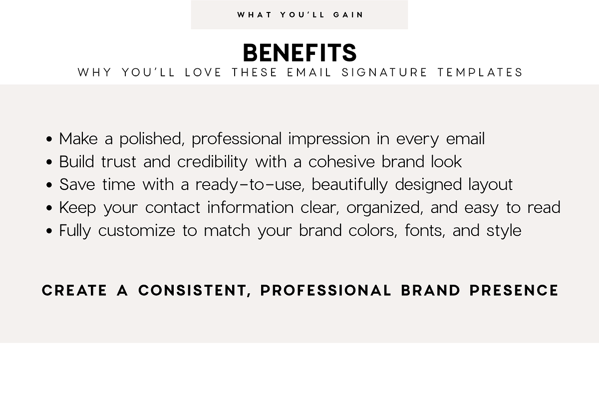 Real Estate Email Signature Template, an Email Template by BrandhavenStudio (Photo 4 of 11)