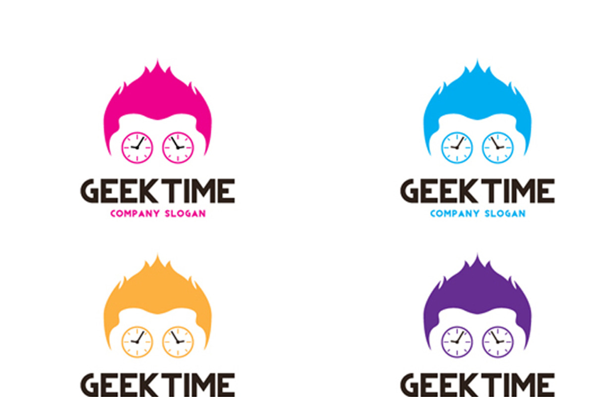 Geek time Logo, a Branding & Logo Template by rotree_man (Photo 5 of 5)