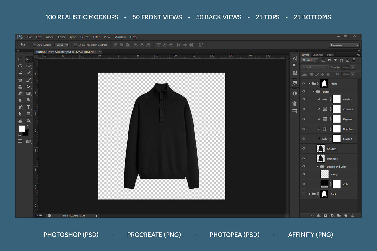 Streetwear Mockup, Clothing Mockup, an Advertising Mockup by AtelierDuVow (Photo 2 of 10)