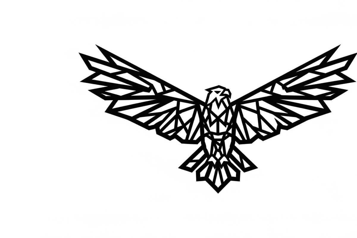 Powerful eagle flying wall art, an Illustration by Amazin_art (Photo 14 of 26)