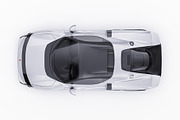 2026 Supercar Sport Convertible, an Advertising Mockup by Halal Graphic Studio (Thumbnail 12 of 12)