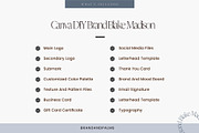 Canva DIY Brand Blake Madison, a Branding & Logo Template by Brand & Palms (Thumbnail 16 of 17)