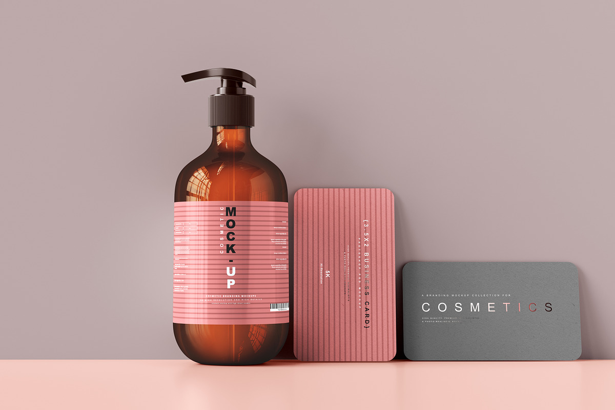 250+ Cosmetic Branding Mockup Bundle, a Cups & Container Mockup by pmvch (Photo 216 of 273)