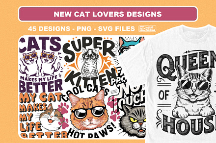 2024 cat lovers pod svg png designs, a Graphic by NH graphic