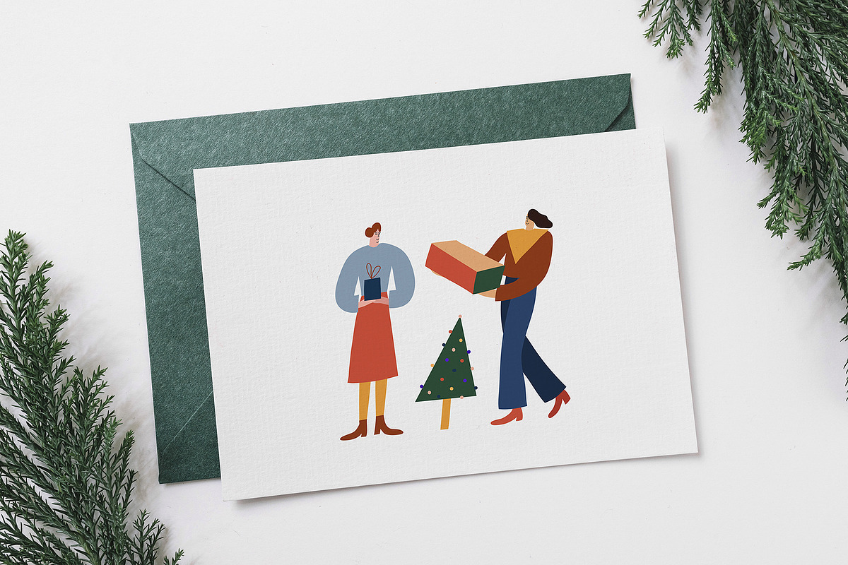 Hand Drawn Christmas Collection, an Object Graphic by Anny (Photo 10 of 17)