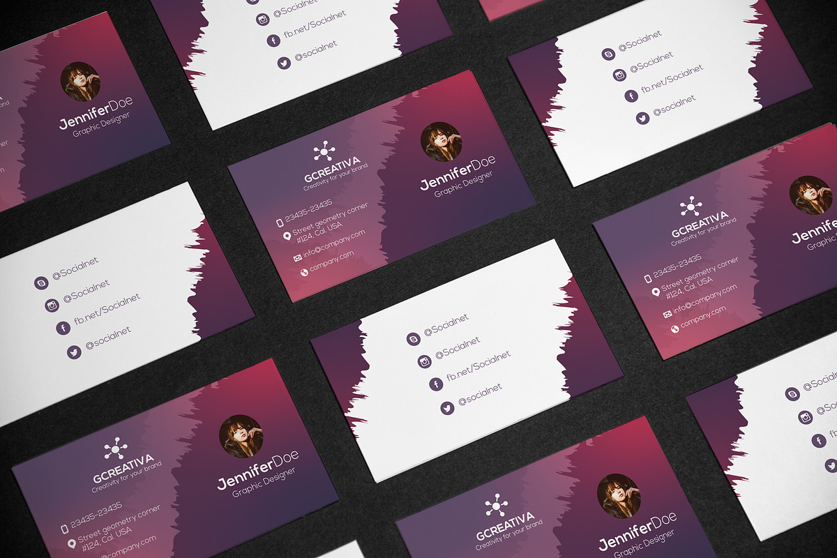 Business Card Multipurpose, a Business Card Template by DesignsStore (Photo 3 of 3)