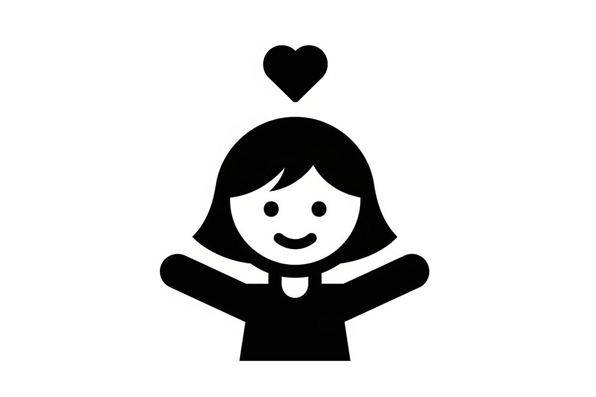 Cute Love Girl Silhouette Bundle, an Illustration by Designs_River (Photo 17 of 53)