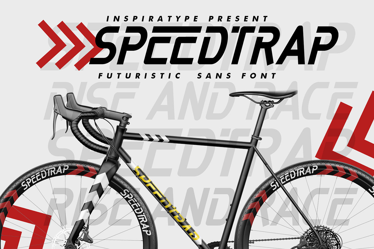 Speedtrap, a Sans Serif Font by Inspiratype (Photo 1 of 7)