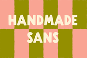 Handmade Sans - Hand-lettered Font, a Font by Studio Funshop by Kelli (Thumbnail 6 of 9)