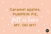 HAYSTACKS and MAPLE LEAVES Font Duo, a Script Font by Blush Font Co. (Thumbnail 4 of 6)