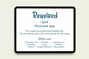 Face Retro Procreate Stamp, a Brush Add-On by Pixel Picasso Studio (Thumbnail 9 of 10)