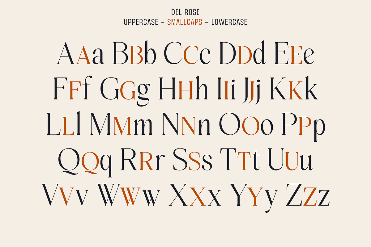 Del Rose, a Serif Font by Sign Studio (Photo 14 of 15)