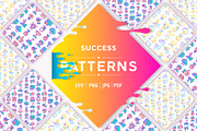 Success Patterns Collection, a Pattern Graphic by Alex Blogoodf (Thumbnail 1 of 7)