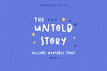 Untold Story | Quotable Font