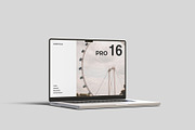MacBook Pro 16 Mockup, a Mac Mockup by graphicpages (Thumbnail 6 of 15)