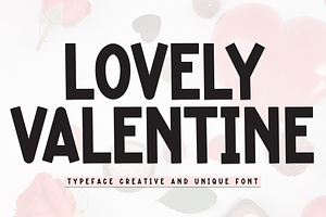 Lovely Valentine Script Font