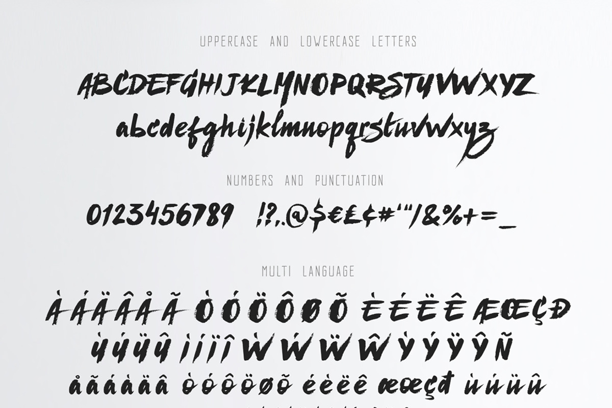 Milestone Fonts, a Font by kavoon (Photo 3 of 7)