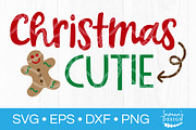 Christmas Cutie SVG Xmas SVG Cutie, an Illustration by SavanasDesign (Thumbnail 2 of 2)