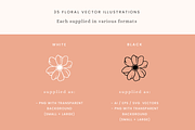 Floral Vector Illustrations, a Decorative Illustration by Emma Webb Studio (Thumbnail 4 of 5)