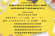 Monday Vacation | Script Font, a Script Font by Scratchones (Thumbnail 7 of 8)