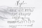 Algoriton, a Script Font by pineungtype (Thumbnail 8 of 10)