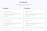 Developer Portfolio for Freelancers, a Bootstrap Template by Themeplaza (Thumbnail 5 of 6)