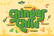 Jafitos - Food Display Font, a Sans Serif Font by Burntilldead (Thumbnail 7 of 12)