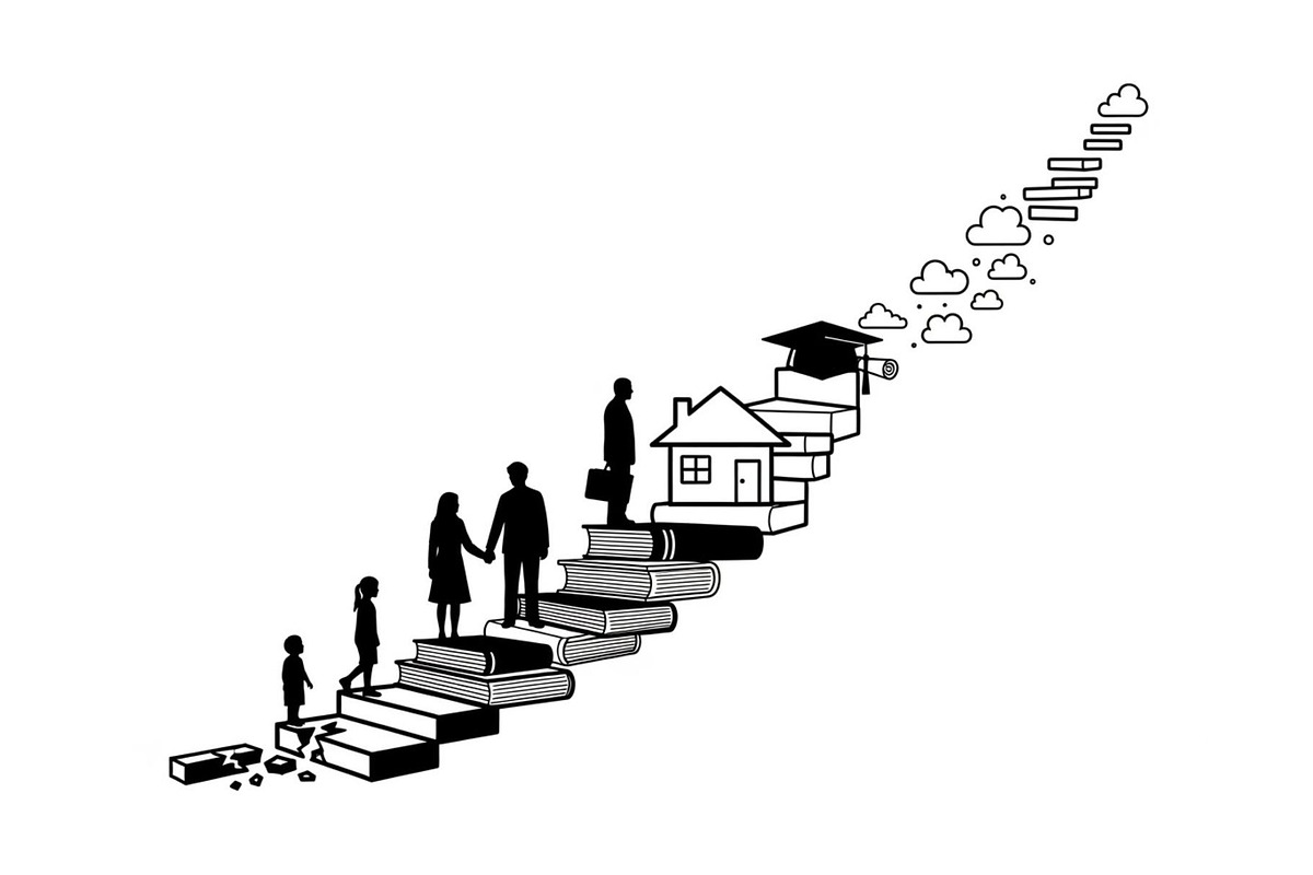 Stairway Journey Vector Bundle, an Illustration by jahid234 (Photo 38 of 51)