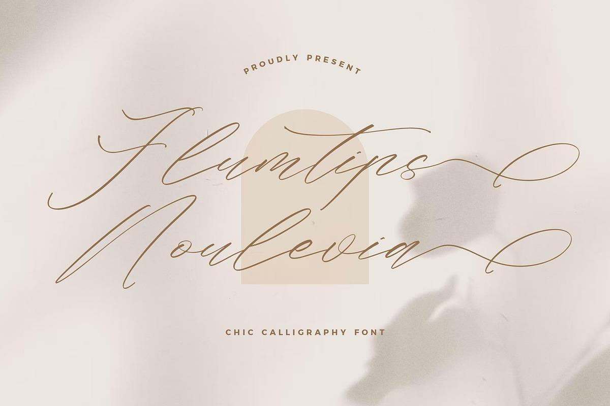 Flumtips Noulevia – Chic Calligraphy, a Script Font by Storytype Studio (Photo 1 of 15)