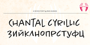 Chantal, a Handwritten Font by Device (Thumbnail 1 of 5)