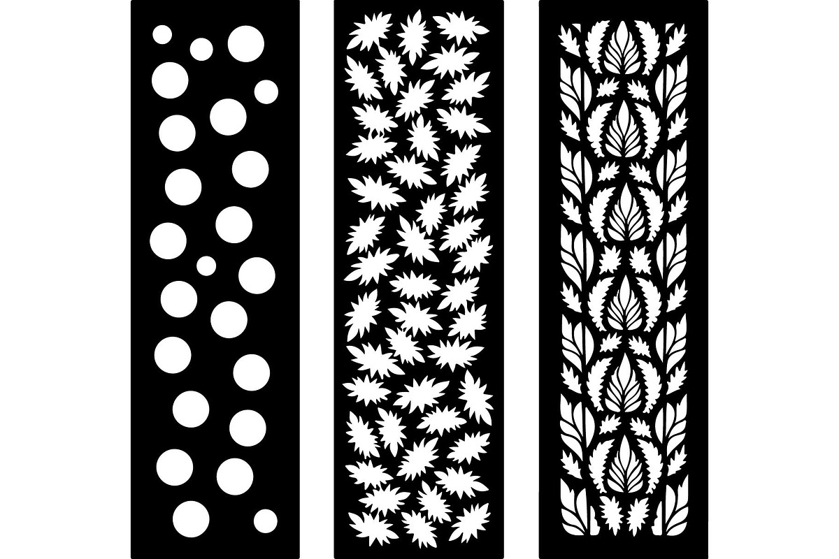Laser cut Pattern Panel Set, an Object Graphic by abu67222 (Photo 5 of 13)