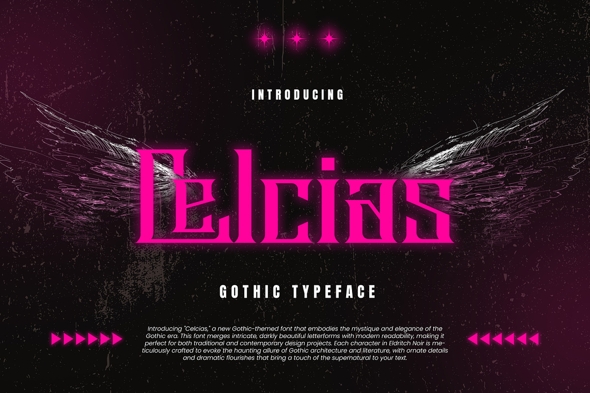 Celcias, a Serif Font by Rishsketch (Photo 1 of 11)