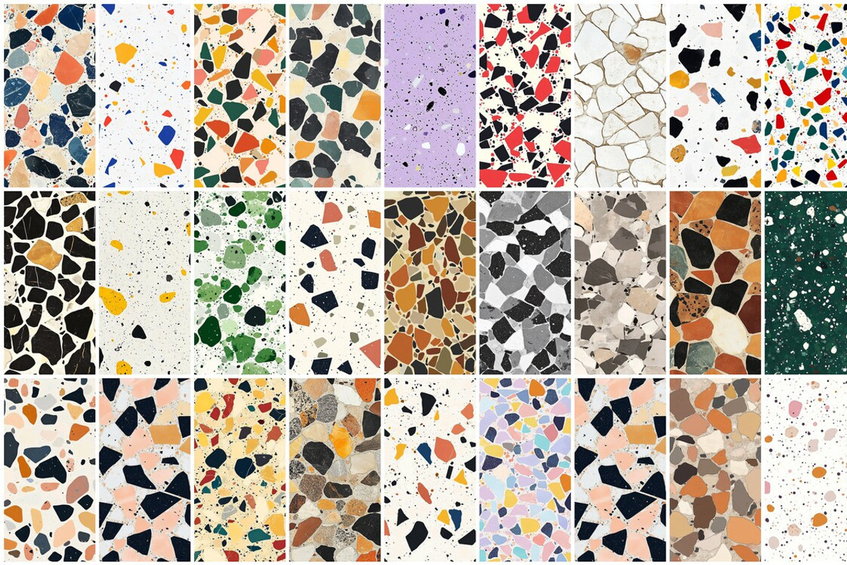 90 Terrazzo Seamless Patterns, a Pattern Graphic by mkStudioLab (Photo 4 of 4)