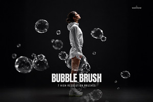 7 Water Bubble Photoshop Brushes