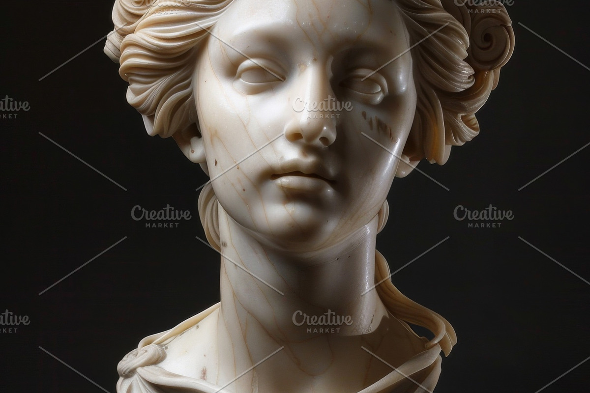 87 Sculpted marble heads, an Arts & Entertainment Photo by Handmadefont (Photo 74 of 85)