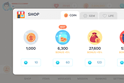 GUI - Mono Round, an UI Kit Template by LAYERLAB (Thumbnail 16 of 32)
