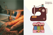 Cute Sewing Clipart Illustration, an Object Illustration by Berdansabersama (Thumbnail 5 of 7)