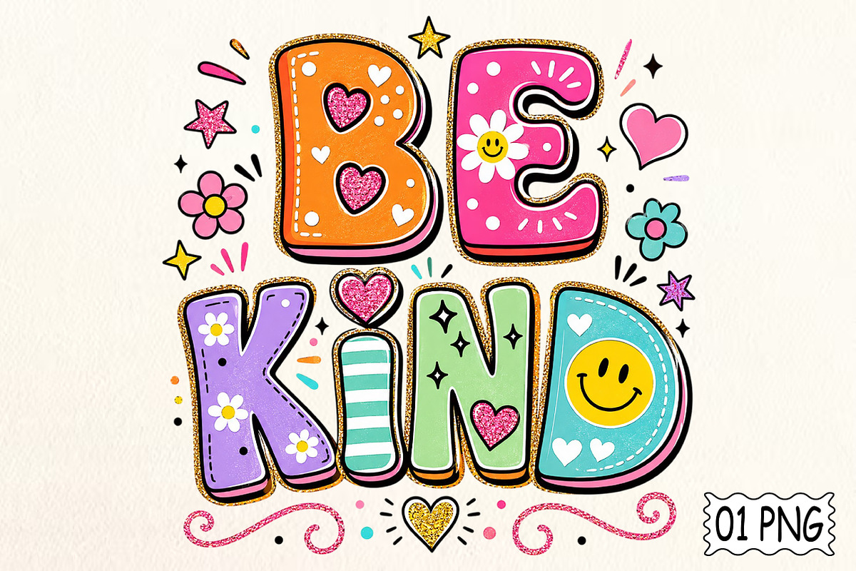 Be Kind Png Inspirational phrases, an Education Illustration by Pixels.Craft (Photo 7 of 7)