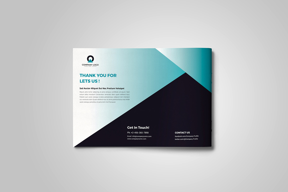 Corporate Brochure Template V3, a Brochure Template by JanySultana (Photo 11 of 12)