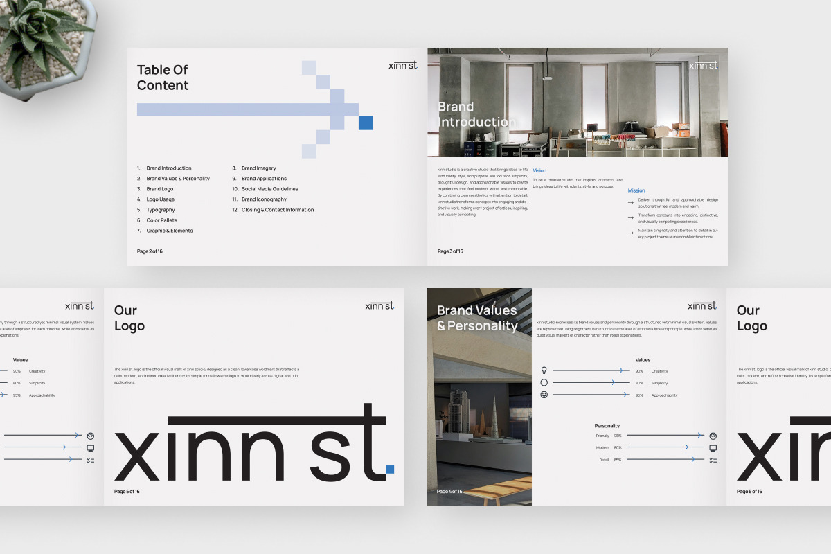 Xinn St. - Visual Brand for Creative, a Magazine Template by trabaskriya (Photo 5 of 7)