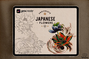 Procreate Japanese Flower References