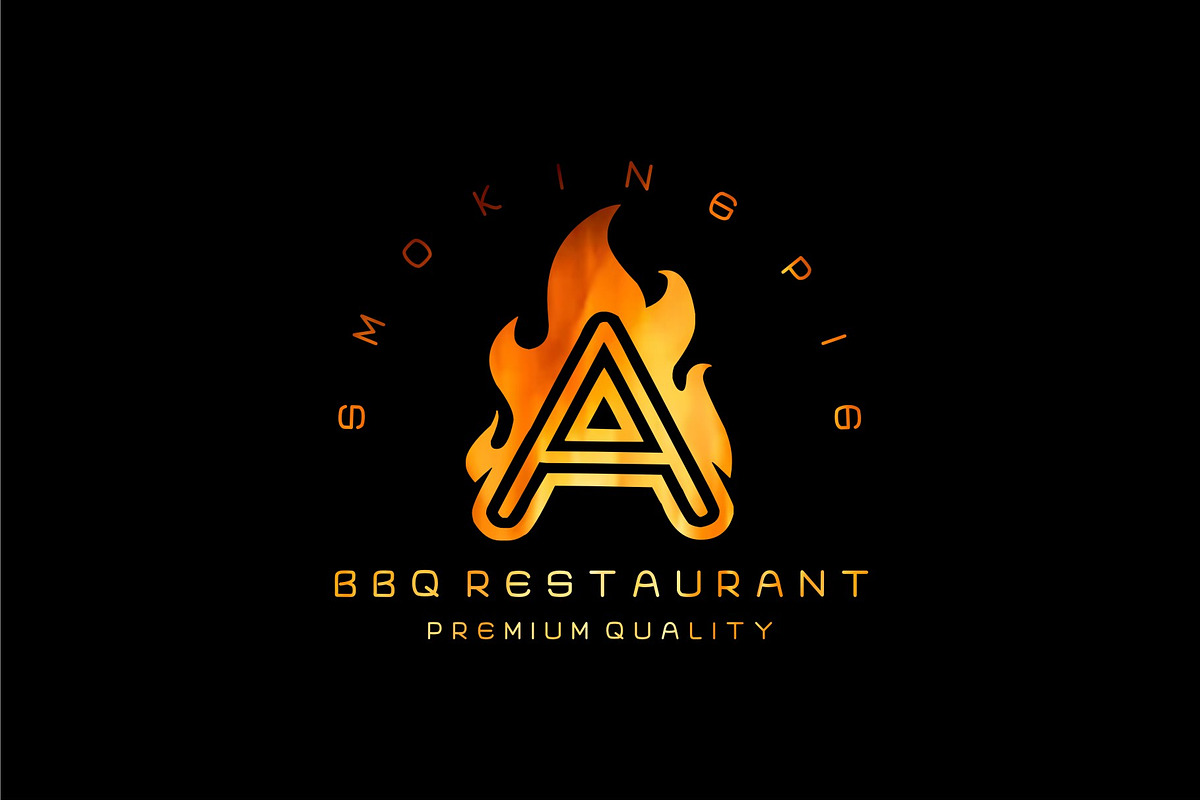 FIRE display Font preview 2
