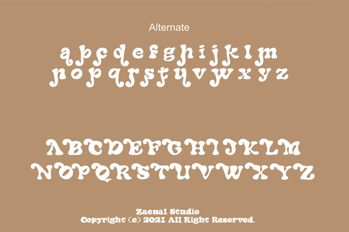 Eskimo, a Script Font by Zaenal Studio (Photo 5 of 11)