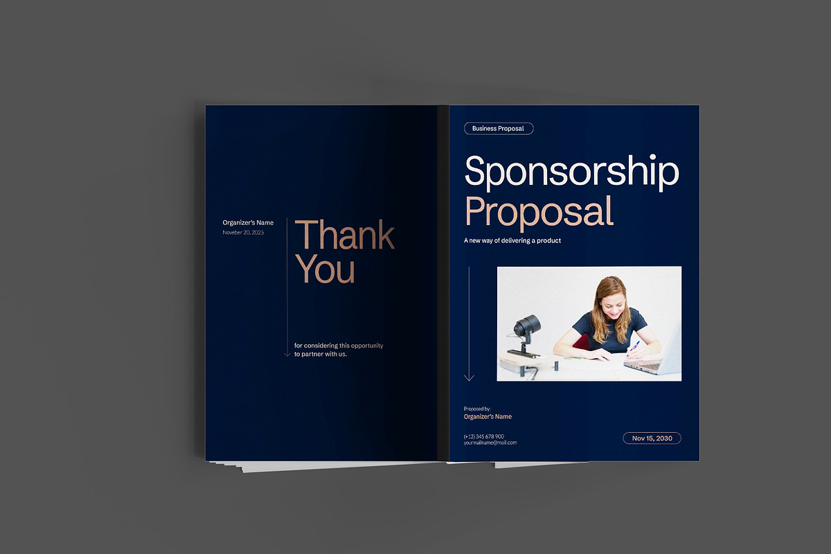 Creative Sponsorship Proposal, a Brochure Template by Neermana (Photo 10 of 10)