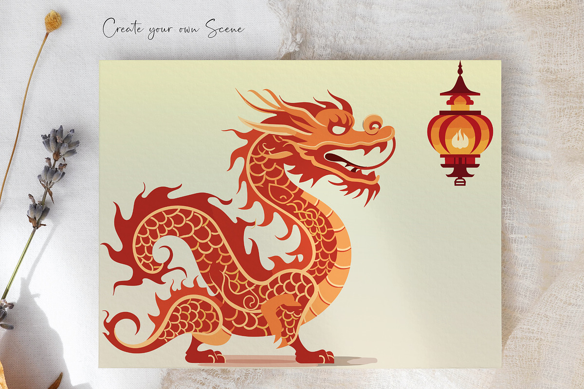 Asian Clipart - Images & Vectors, an Illustration by Dazzling Art Boutique (Photo 4 of 8)