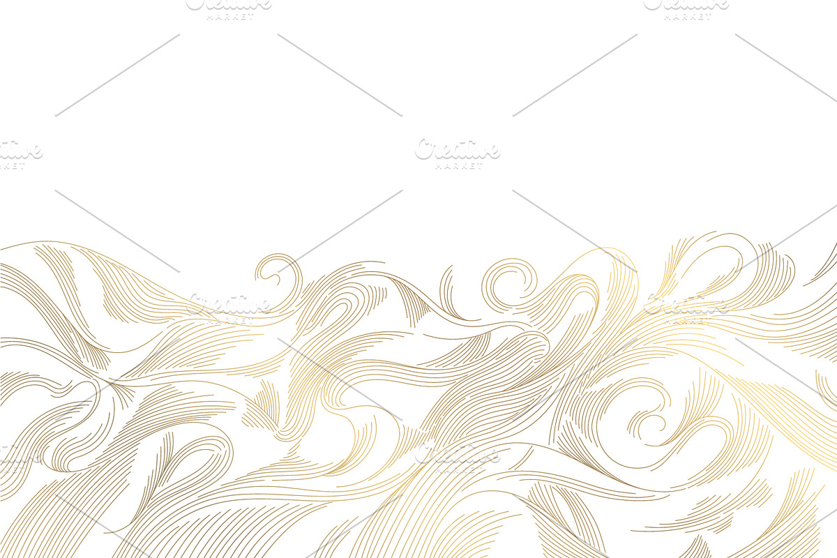 WIND Line Oriental Illustrations, a Pattern Graphic by Marylia (Photo 3 of 30)