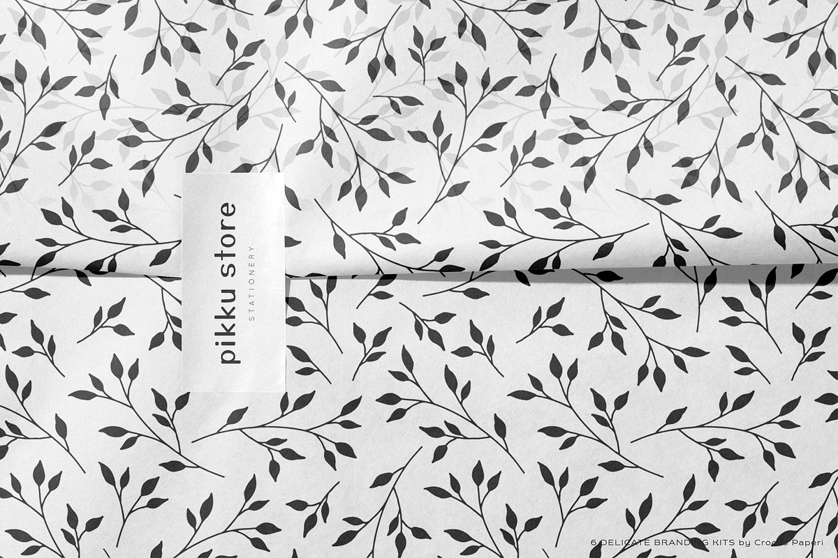 33 delicate logos ~ 6 brand kits, a Branding & Logo Template by Crocus Paperi (Photo 25 of 25)