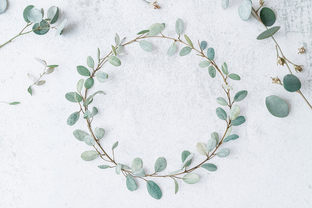 Watercolor Botanical Wreath Clipart, a Graphic by Creativeshirt (Photo 13 of 13)