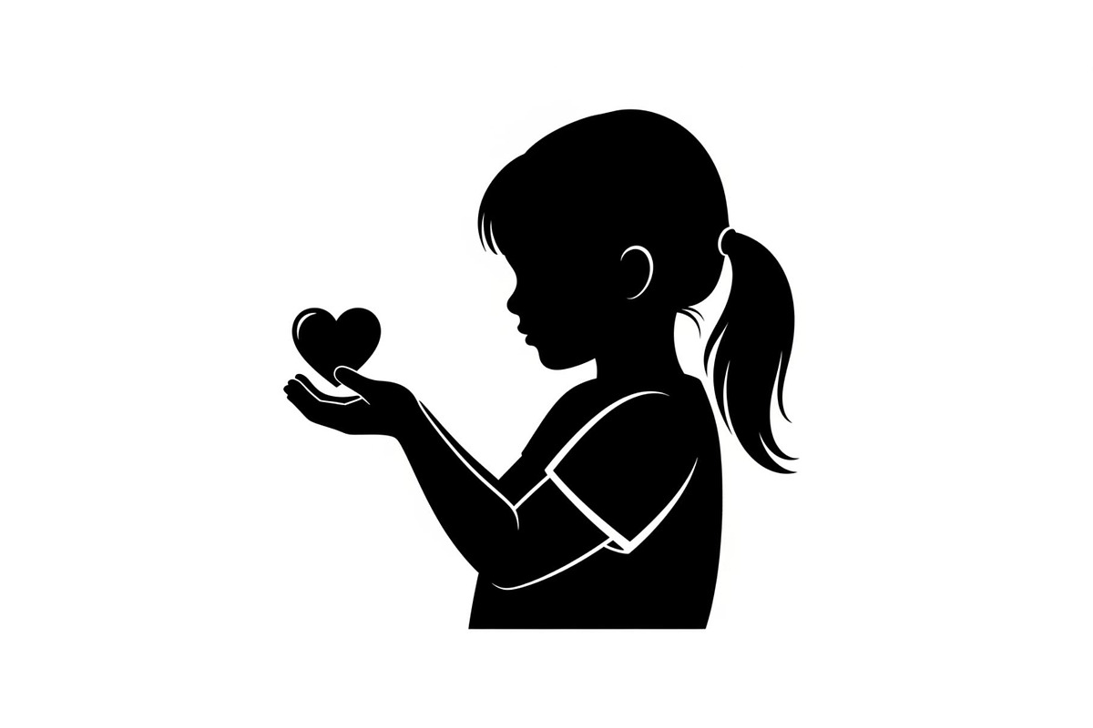 Cute Love Girl Silhouette Bundle, an Illustration by Designs_River (Photo 43 of 53)